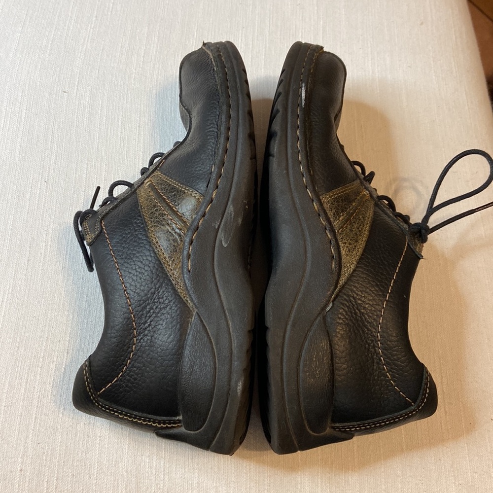 Clarks Leather Tie Up Oxfords Shoes Mens Sz 7 - Picture 4 of 5